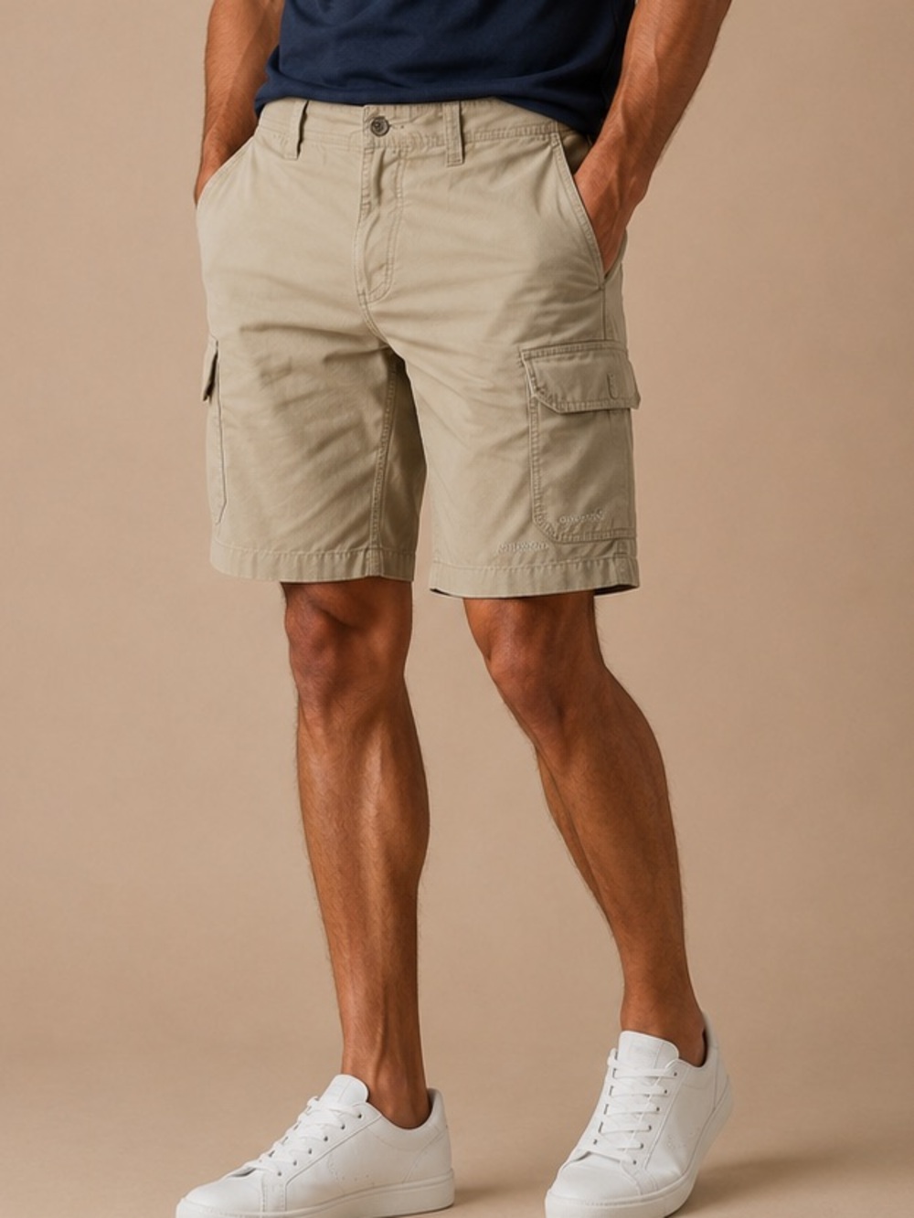 Patagonia Khaki Cargo Outdoor Hiking Shorts Size 32